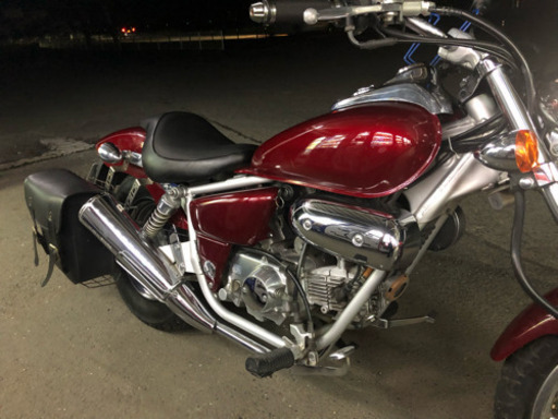 大幅値下げ 原付アメリカン 赤いhondaマグナ50 マル 宮崎のホンダの中古あげます 譲ります ジモティーで不用品の処分