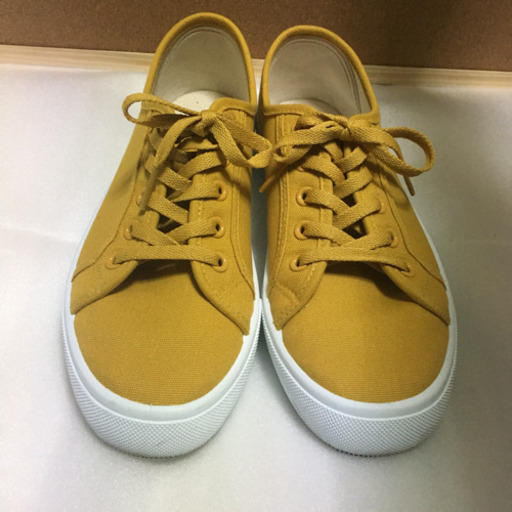 Gu スニーカー からし色 黄色 わんこわんこ 横浜のその他の中古あげます 譲ります ジモティーで不用品の処分 Gu スニーカー からし色 黄色 わんこわんこ 横浜のその他の中古あげます 譲ります ジモティーで不用品の処分