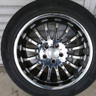 235/50R18のタイヤホイールセットの中古品です。