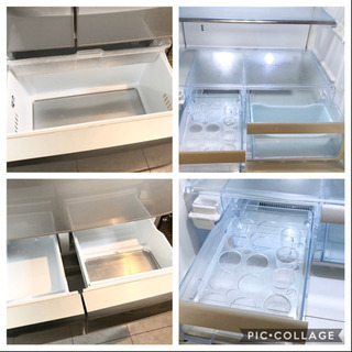 大容量！6ドア冷凍冷蔵庫471L