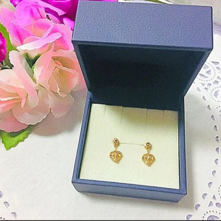 【お値下げしました】ヴァンドーム青山　K10 ダイヤピアス AJBA2422__DI ダイヤモンド ピアス｜ピアス｜ヴァンドーム青山