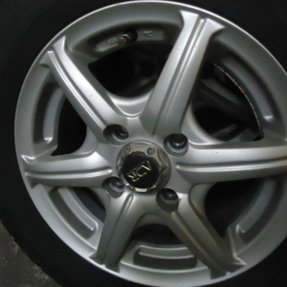 スタッドレス+アルミホイール 深溝 4本セット 13インチ 165/70R13 軽 
