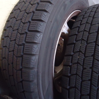 スタッドレス+アルミホイール 深溝 4本セット 13インチ 165/70R13 軽 
