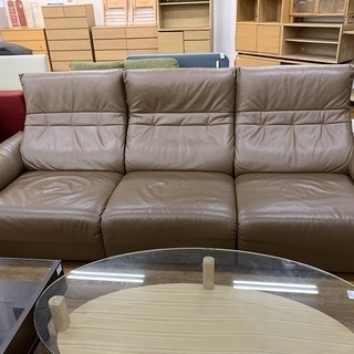 【トレファク南浦和店】HUKLA　3人掛けソファー