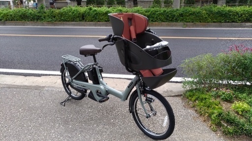 ブリヂストン子供乗せ電動自転車 ビッケポーラーe ソフトカーキ BP0C40