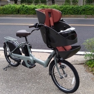 ブリヂストン子供乗せ電動自転車 ビッケポーラーe ソフトカーキ ...