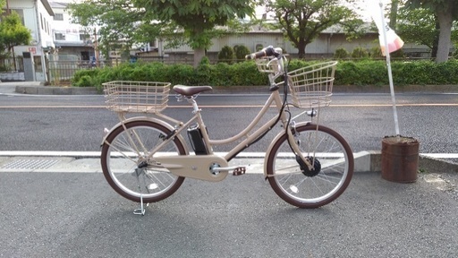 ブリヂストン電動自転車 イルミオ サンドベージュ IL4B49