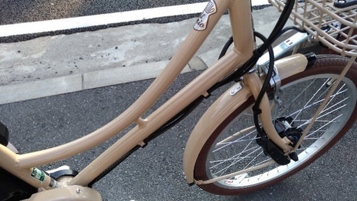 ブリヂストン電動自転車 イルミオ サンドベージュ IL4B49