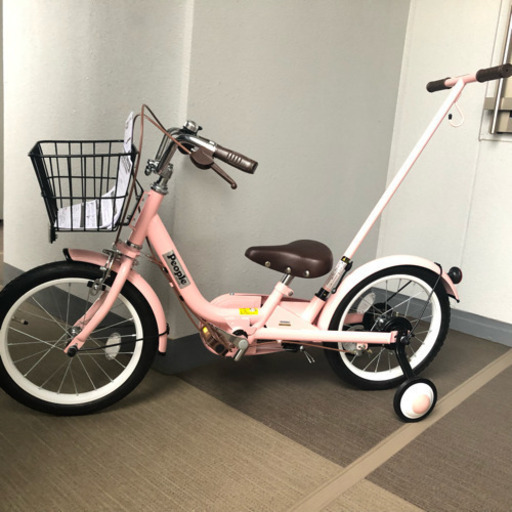 新品同様!! 16インチ いきなり自転車 パステルピンク pa-bekasi.go.id