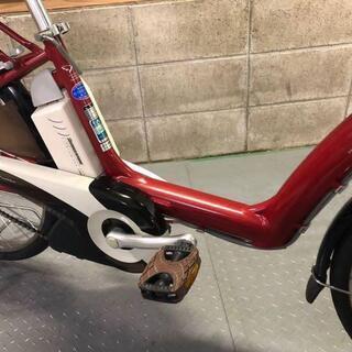 電動自転車 ブリヂストン アンジェリーノ 赤 子供乗せ 3人乗り適合車