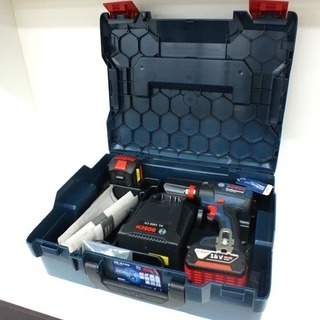 未使用品 BOSCH バッテリインパクトドライバー GDX 18 V-EC6 充電器 