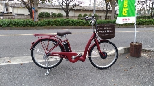 ブリヂストン電動自転車 フロンティアラクット 24インチ ルビー ブリヂストン電動自転車 フロンティアラクット 24インチ ルビー