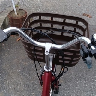 ブリヂストン電動自転車 フロンティアラクット 24インチ ルビーレッド FK4B40