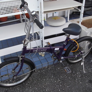 ID:G900640　６段ギア折りたたみ自転車（２０インチ）