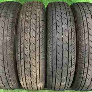 ☆145R12 6PR LT YOKOHAMA JOB RY52 中古 夏タイヤ/中古 鉄ホイール 