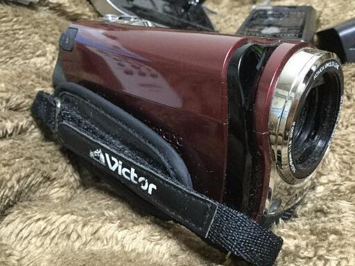 【大幅値引き】Victor ビクター ビデオカメラ 30G 大容量バッテリー 充電器付き！！ 美品