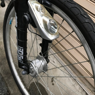 通勤快速！ベネトン MTB LEDハブダイナモバイク 通勤快速！ベネトン MTB LEDハブダイナモバイク