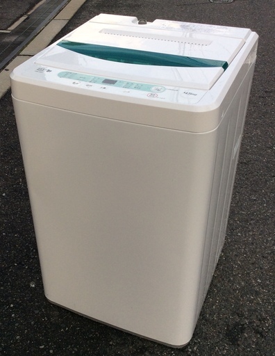 【RKGSE-131】特価！YAMADA/4.5kg/全自動洗濯機/YWM-T45A1/中古/2016年製/当社より近隣地域無料配達