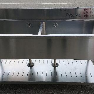 中古品 タニコウ二槽シンクお売りします。