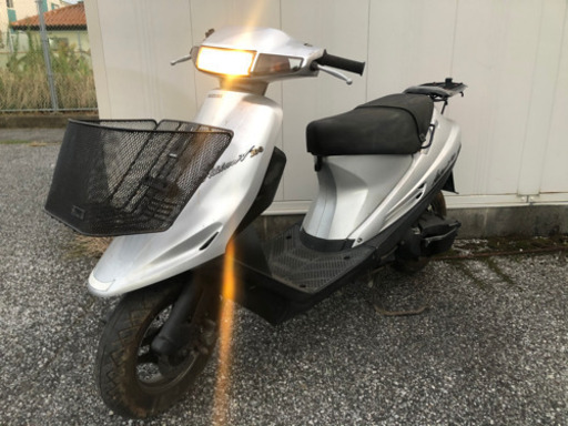 アドレスV100 実動廃車済み 売却済】アドレスV100 後期 実働 年式の割に美車 約25年間