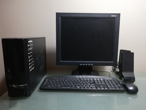 デスクトップパソコン＆モニター　Windows10
