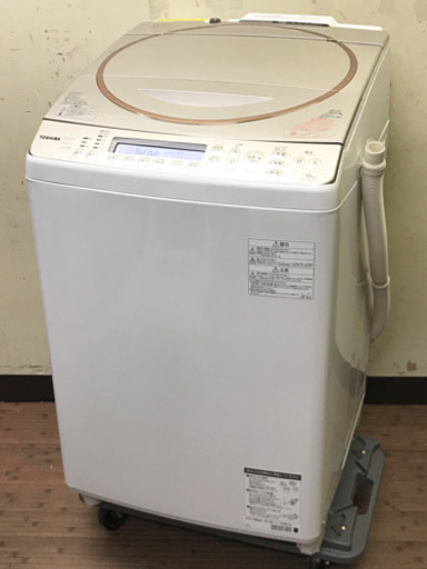 TOSHIBA 東芝 10kg 洗濯乾燥機 AW-10SV3M タテ型乾燥機能付 2016 動作OK美品