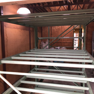 重量棚　スチール　棚　4段　