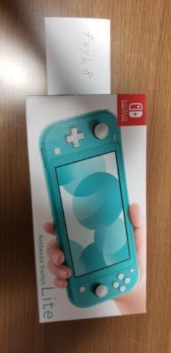 ニンテンドースイッチライト、ターコイズ、新品。Switch  Lite