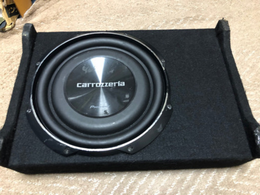 【美品】Pioneer TS-W3020 UD-SW300D サブウーファー カロッツェリア TS-w3020 専用エンクロージャー付き 美品】Pioneer TS