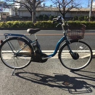 アサヒサイクル 電動自転車 スイミー 26インチ ダークパールブ...