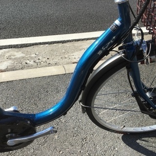 アサヒサイクル 電動自転車 スイミー 26インチ ダークパールブルー