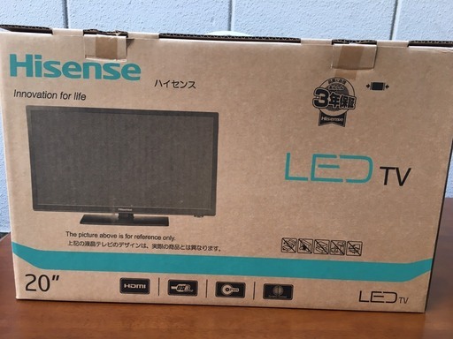 ☆中古 激安！！ Hisense ハイビジョンLED液晶テレビ　２０型　2018年製　￥13,800！！