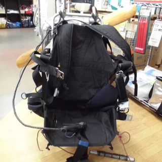 モーターパラグライダー エンジンユニット 2サイクルプロペラ ジャンク品 オブジェに 札幌  西岡店