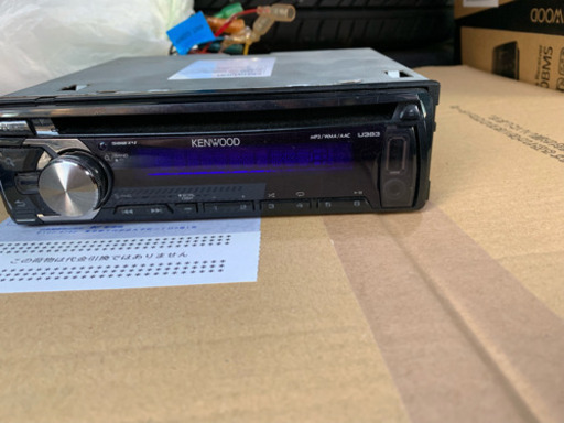 Usbで音楽が聴ける カーオーディオ Kenwood U3 Ttt 原の車のパーツの中古あげます 譲ります ジモティーで不用品の処分