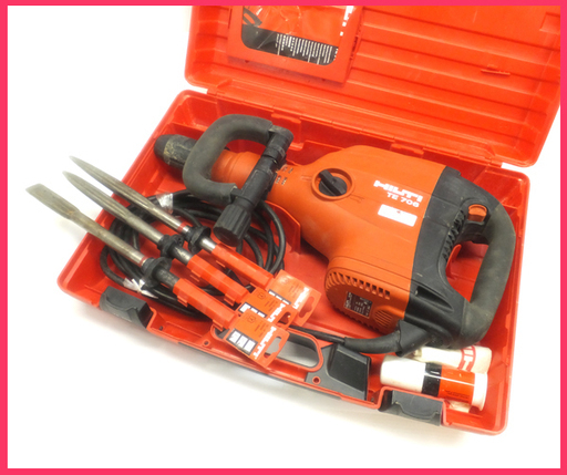 [K1129C] HILTI ヒルティ 電動ハツリ TE706 コンクリートブレーカー 動作品 電動工具 大工道具