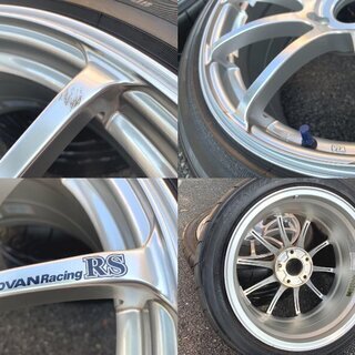 アドバンＲＳ　１８インチ　ＢＭＷ　Ｅ４６Ｍ３用　ネオバ付き！