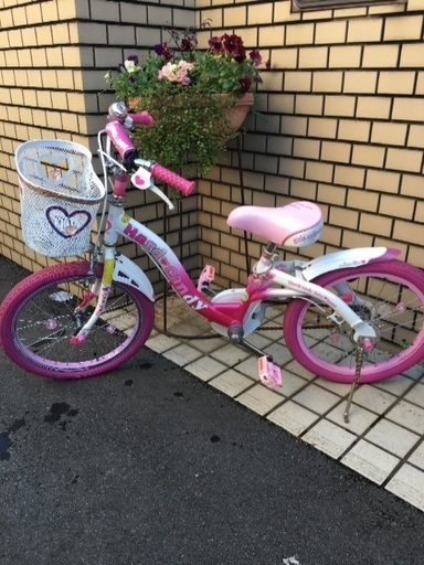 Hard candy18インチ 自転車 補助輪なし
