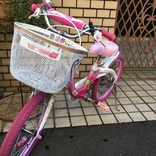 Hard candy18インチ 自転車 補助輪なし