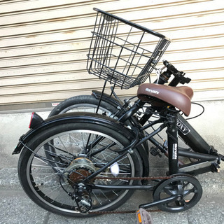 マルイシ 折り畳み自転車 ROXY ブラック