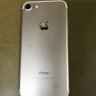 iPhone7 128GB simフリー ゴールド 6
