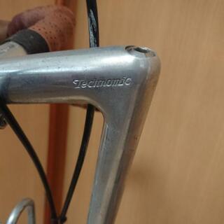 ミヤタ フリーダム フラット フレーム52センチ ランドナーカスタム BROOKS NITTO GRAND RAUNDONEUR 135 M-18 Technomic MKS GRANCOMPE ジルベルソー Nivada Grenchen 87043Q17 Chronoking Salmon Dial on Strap