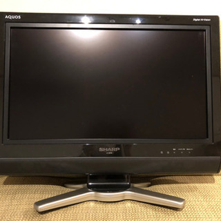 SHARP AQUOS　液晶テレビ20インチ