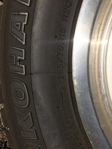 265/70R16  4本 スタッドレス ランクル プラド パジェロ サーフ など