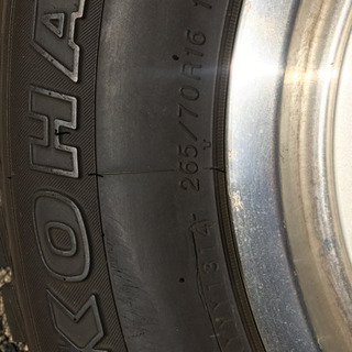 タイヤ、ホイール 265/70R16  4本 スタッドレス ランクル プラド パジェロ サーフ など
