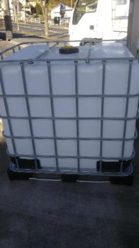 売却済 訳有 1000リットル タンク 農業、ガーデニングに 尾道市