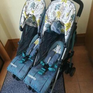 cosatto スパデュパ双子二人乗り用ベビーカー ベビーカー】コサット スパドゥパ 双子 2人乗り 【公式通販】