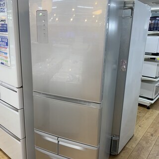 東芝 5ドア 410L 冷凍冷蔵庫 GR-436G(S) 右開き シルバー