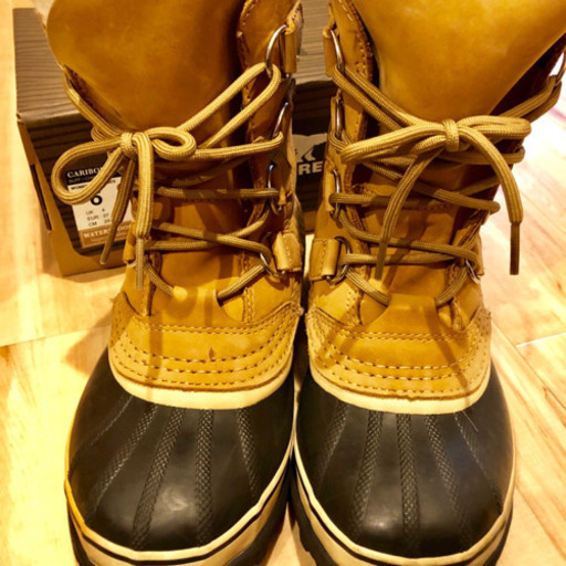B06476 未使用品 SOREL CARIBOU ヌバックレザー ブーツ 23 B06476 未使用品 SOREL CARIBOU ヌバックレザー ブーツ 23 ウインター