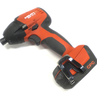 [K1130A] HILTI ヒルティ 14.4V 充電式インパクトドライバ SID14-A バッテリー2個　充電器　動作品 電動工具 大工道具