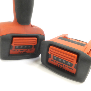 [K1130A] HILTI ヒルティ 14.4V 充電式インパクトドライバ SID14-A バッテリー2個　充電器　動作品 電動工具 大工道具